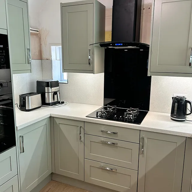 green kitchen